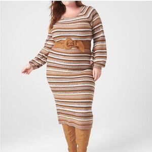1. NWT LANE BRYANT SWEATER DRESS SIZE 22/24